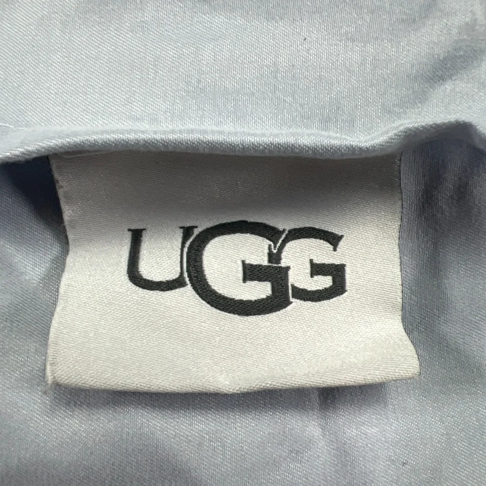 Set Of 2 Ugg King PillowShams Light Blue Textured Decorative Bedding (19